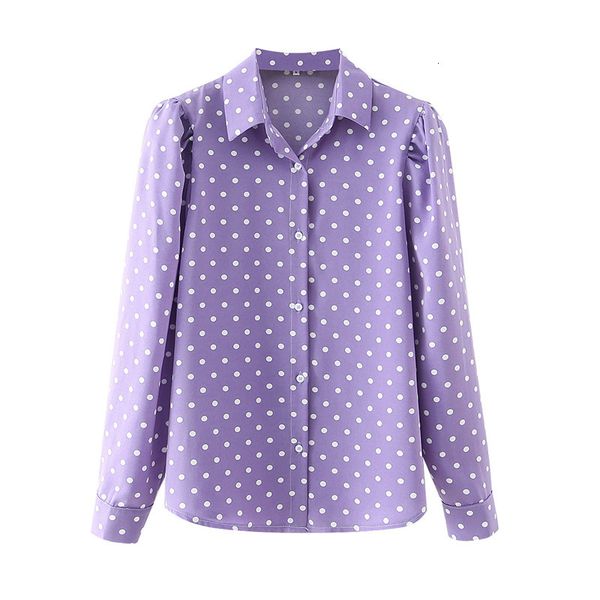 2021 new fashion button up polka dot print shirt vintage blouse women purple lady long sleeves female loose street shirts mh5g, Black
2021 new fashion button up polka dot print shirt vintage blouse women purple lady long sleeves female loose street shirts mh5g, Black