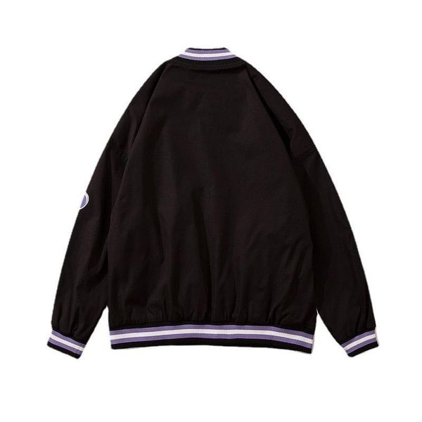 men's jackets letter harajuku embroidery coat 2021 autumn loose single breasted v-neck cotton baseball uniform jacket streetwear women&, Black;brown
men's jackets letter harajuku embroidery coat 2021 autumn loose single breasted v-neck cotton baseball uniform jacket streetwear women&, Black;brown