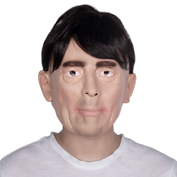 costume accessories football coach joachim loew latex mask cosplay party character costume headgear tricky props, Silver
costume accessories football coach joachim loew latex mask cosplay party character costume headgear tricky props, Silver