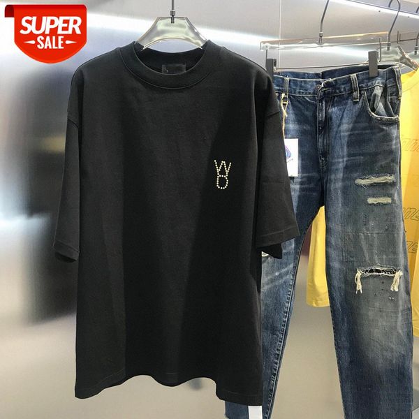 order we 11 done oversize diamond three-dimensional pearl men's short-sleeved t-shirt #wz59, White;black
order we 11 done oversize diamond three-dimensional pearl men's short-sleeved t-shirt #wz59, White;black