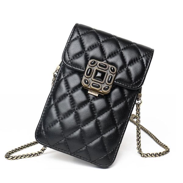 shoulder bags luxury handbags leather lambskin quilting chain mobile cell phone crossbody messenger mini women clutches 2021
shoulder bags luxury handbags leather lambskin quilting chain mobile cell phone crossbody messenger mini women clutches 2021