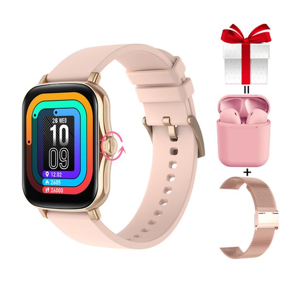 sports smart watch men 2021 waterproof ip67 fitness tracker smartwatch women knob rotation for ios android vs gts 2 p8 plusg, Slivery;brown
sports smart watch men 2021 waterproof ip67 fitness tracker smartwatch women knob rotation for ios android vs gts 2 p8 plusg, Slivery;brown