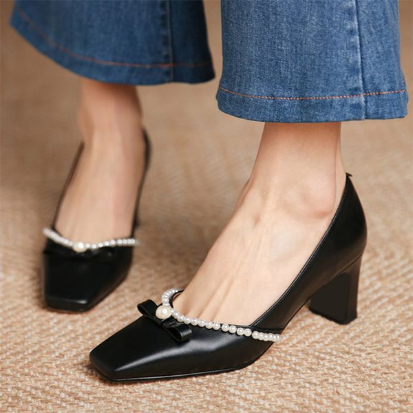 Spring Autumn Women Dress Shoes String Bead High Heels Ol Office Lady Shoes Pearls Pumps Black White Wedding Shoes Bridal 9013NDress
Spring Autumn Women Dress Shoes String Bead High Heels Ol Office Lady Shoes Pearls Pumps Black White Wedding Shoes Bridal 9013NDress