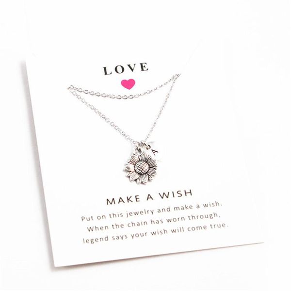 pendant necklaces fashion simple sunflower silver necklace alphabet letter women chain friendship gifts a-z
pendant necklaces fashion simple sunflower silver necklace alphabet letter women chain friendship gifts a-z