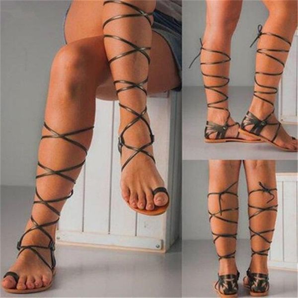 summer roman sandals multiple cross-strap tall knee high bondage thong nubuck women sandals flip flops black apricot
summer roman sandals multiple cross-strap tall knee high bondage thong nubuck women sandals flip flops black apricot