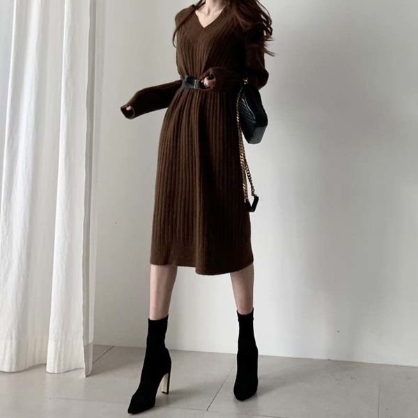 Garment As Lady Knitted Nightgown 2021 Female Winter Dress with Low-necked Knitt Shirt Midi Qoiq, Black;gray
Garment As Lady Knitted Nightgown 2021 Female Winter Dress with Low-necked Knitt Shirt Midi Qoiq, Black;gray