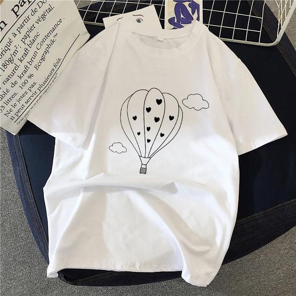 women t shirt harajuku short sleeve funny t-shirt colorful balloons printed tees female clothessummer fashion, White
women t shirt harajuku short sleeve funny t-shirt colorful balloons printed tees female clothessummer fashion, White