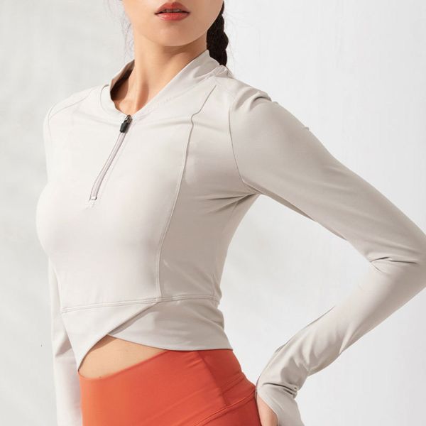 slim yoga tight quick drying t-shirt autumn new and winter long sleeve sports jacket fitness suit, Black;white
slim yoga tight quick drying t-shirt autumn new and winter long sleeve sports jacket fitness suit, Black;white