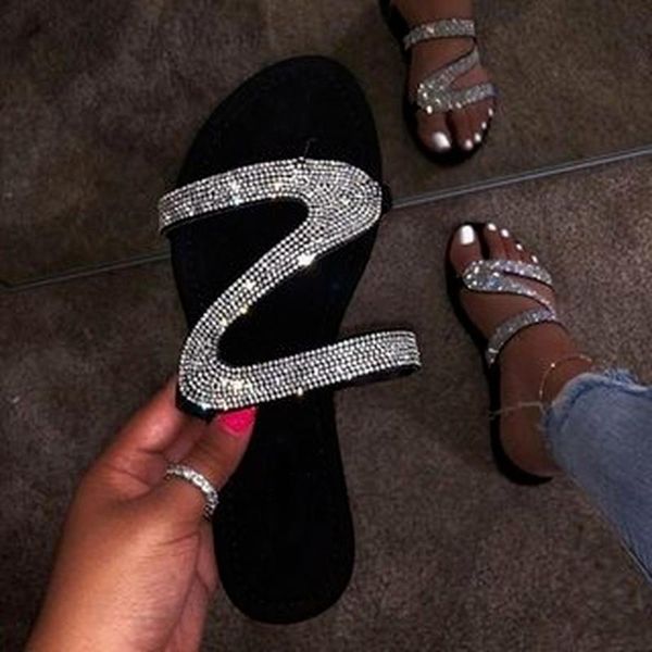sandals glitter slippers ladies summer 2021 fashion bling women candy color flip flops beach diamond flats outdoor, Black
sandals glitter slippers ladies summer 2021 fashion bling women candy color flip flops beach diamond flats outdoor, Black