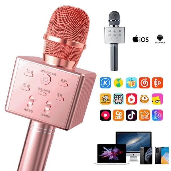 portable wireless bluetooth karaoke microphone handheld condenser professional hifi changeable voice speaker home ktv player mic
portable wireless bluetooth karaoke microphone handheld condenser professional hifi changeable voice speaker home ktv player mic