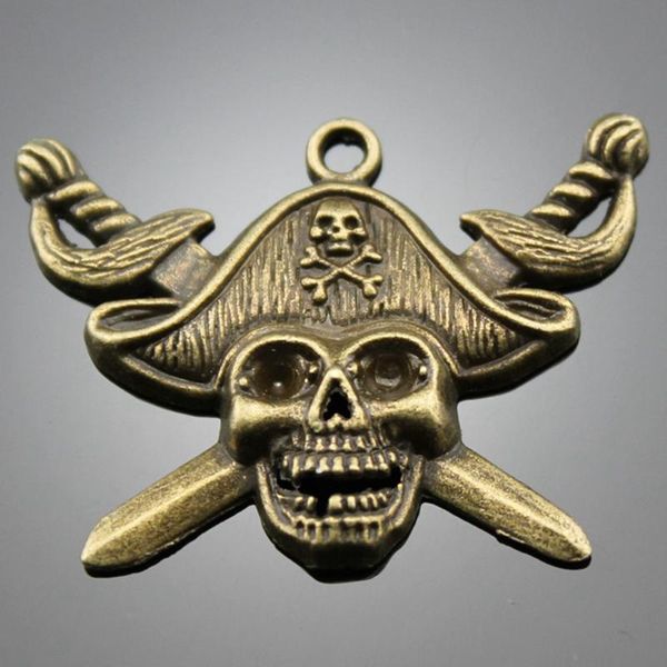 charms malzahar pirate skull with sword diy jewelry bracelet for making kit accessories, Bronze;silver
charms malzahar pirate skull with sword diy jewelry bracelet for making kit accessories, Bronze;silver