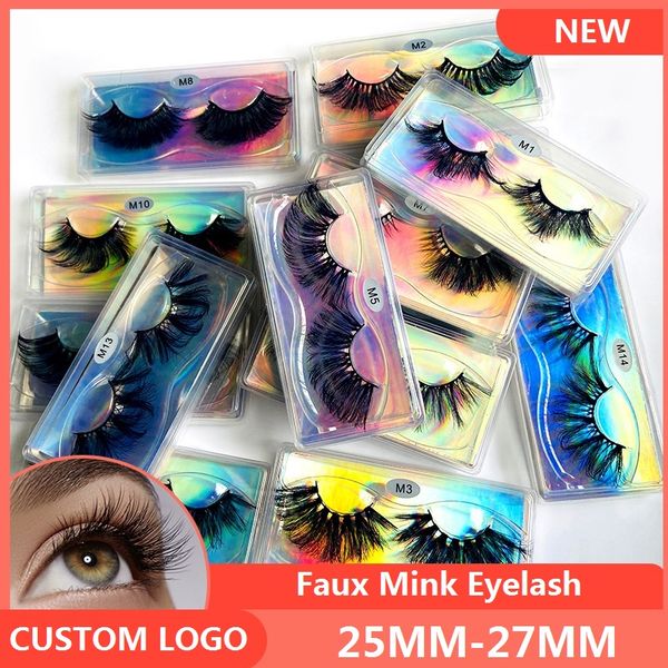 8d faux mink false eyelash natural long thick 25mm fake eye lashes laser carrier paper packaging box
8d faux mink false eyelash natural long thick 25mm fake eye lashes laser carrier paper packaging box