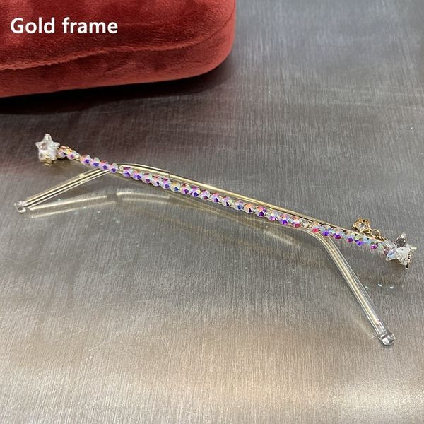 trendy lower half frame glasses water drop without lens female pendant water drill decoration point drill handmade spectacle frame, White;black
trendy lower half frame glasses water drop without lens female pendant water drill decoration point drill handmade spectacle frame, White;black