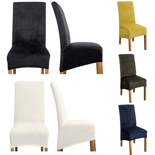 1/2/4/6 pcs velvet chair cover spandex banquet l seat slipcover for wedding dining elastic sloping chair covers
1/2/4/6 pcs velvet chair cover spandex banquet l seat slipcover for wedding dining elastic sloping chair covers