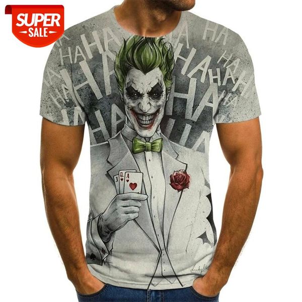 cool clown men's t-shirt funny clown face 3d printed fashion short-sleeved round neck shirt trendy streetwear #a80b, White;black
cool clown men's t-shirt funny clown face 3d printed fashion short-sleeved round neck shirt trendy streetwear #a80b, White;black