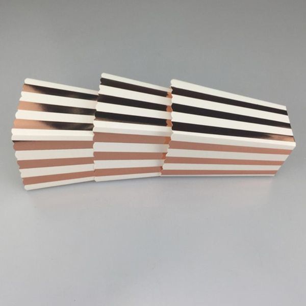 gift wrap 50pcs popcorn paper boxes chicken cartons snack container for party (25pcs rose gold vertical stripe + 25pcs thread)
gift wrap 50pcs popcorn paper boxes chicken cartons snack container for party (25pcs rose gold vertical stripe + 25pcs thread)