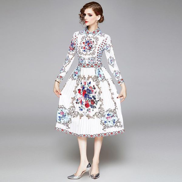 casual dresses suit-dress lapel printing waist will pendulum long fund dress, Black;gray
casual dresses suit-dress lapel printing waist will pendulum long fund dress, Black;gray