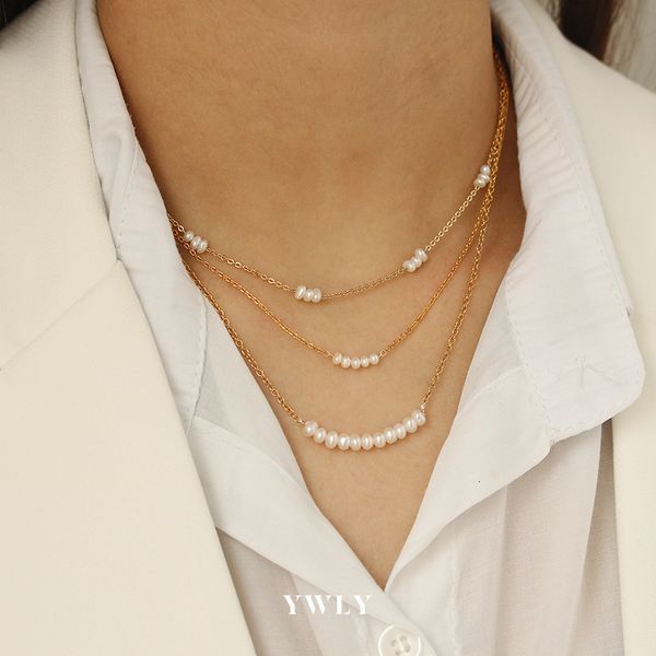 simple natural fresh water pearl necklace women french fashion versatile thin chain neck chain clavicle chain ywly, Silver
simple natural fresh water pearl necklace women french fashion versatile thin chain neck chain clavicle chain ywly, Silver