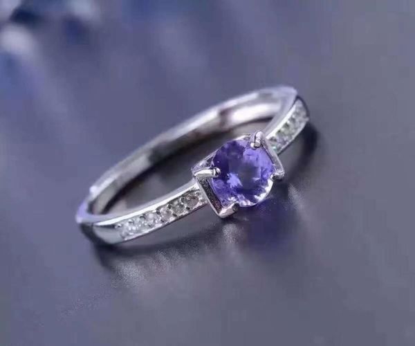 cluster rings natural purple tanzanite ring fine jewelry fashion woman wedding, Golden;silver
cluster rings natural purple tanzanite ring fine jewelry fashion woman wedding, Golden;silver