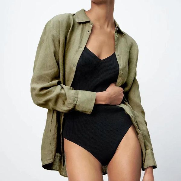 women's trench coats 2021 women blouses shirt long sleeve lapel solid color loose woven fabric, Tan;black
women's trench coats 2021 women blouses shirt long sleeve lapel solid color loose woven fabric, Tan;black