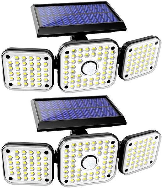 solar lamps 2 pack lights outdoor 112 led 3 heads security flood motion sensor 360° rotatable waterproof garage
solar lamps 2 pack lights outdoor 112 led 3 heads security flood motion sensor 360° rotatable waterproof garage