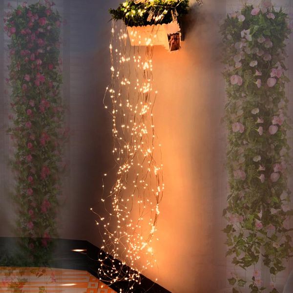 strings 200 led fantasy vines lights string for christmas wedding holiday party tree decor 8 modes lighting copper wire waterfall lamp
strings 200 led fantasy vines lights string for christmas wedding holiday party tree decor 8 modes lighting copper wire waterfall lamp