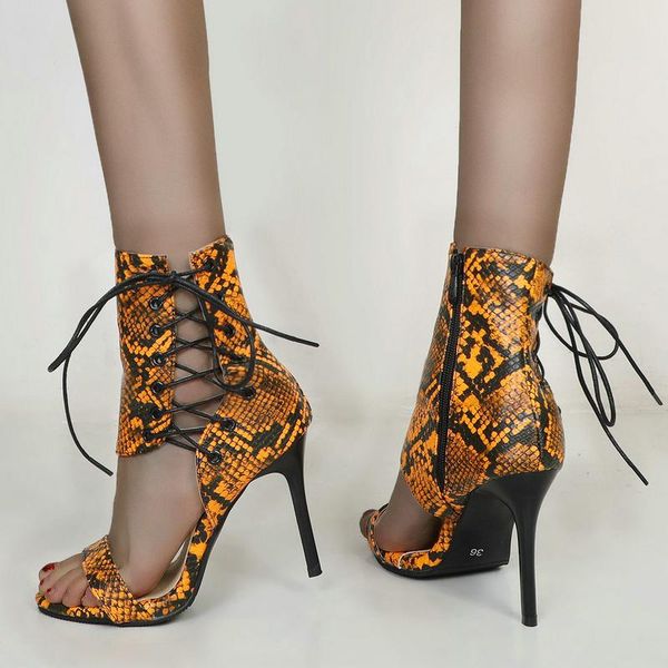 sandals fashion serpentine pu leather women thin high heels gladiator party summer shoes rome style open toe, Black
sandals fashion serpentine pu leather women thin high heels gladiator party summer shoes rome style open toe, Black