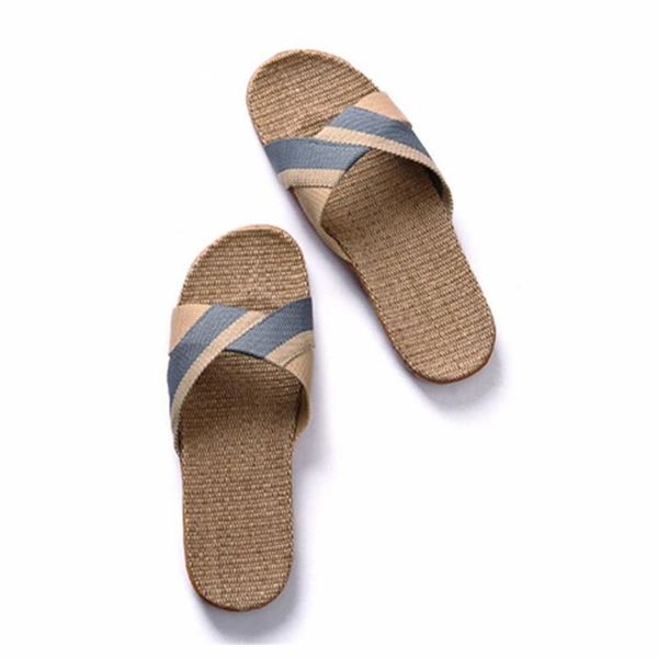 slippers drop men summer flats breathable linen casual sandals home bathroom non-slip indoor shoes, Black
slippers drop men summer flats breathable linen casual sandals home bathroom non-slip indoor shoes, Black