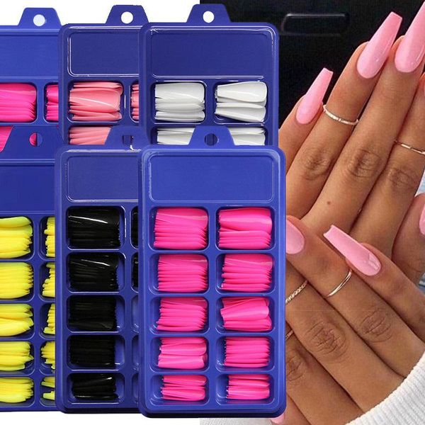 false nails 100pcs candy color full cover nail tips matte coffin ballerina fake diy beauty manicure extension, Red;gold
false nails 100pcs candy color full cover nail tips matte coffin ballerina fake diy beauty manicure extension, Red;gold