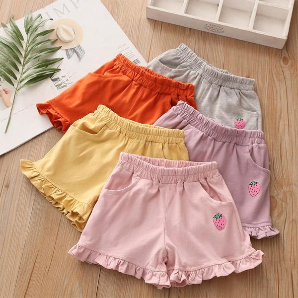 shorts baby strawberry 2021 summer children's clothing kids girls elastic waist cute short pants toddler lotus leaf, Black
shorts baby strawberry 2021 summer children's clothing kids girls elastic waist cute short pants toddler lotus leaf, Black