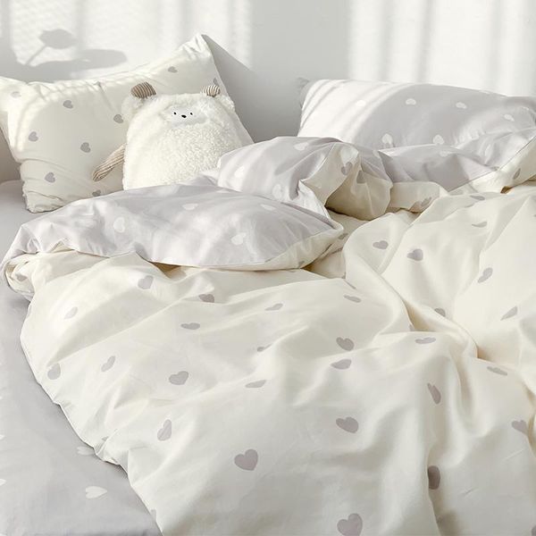 bedding sets pure cotton bed four piece set summer 100 student dormitory sheet girl heart quilt three
bedding sets pure cotton bed four piece set summer 100 student dormitory sheet girl heart quilt three
