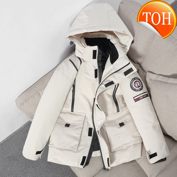 winter jacket men beige 2021 black hooded windproof coats fashion outerwear brand men's down jackets white duck downs
winter jacket men beige 2021 black hooded windproof coats fashion outerwear brand men's down jackets white duck downs