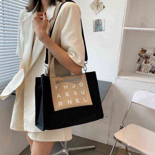 shopping bags casual canvas shoulder crossbody for women letter big tote shopper handbags women's square handle ins 220307
shopping bags casual canvas shoulder crossbody for women letter big tote shopper handbags women's square handle ins 220307