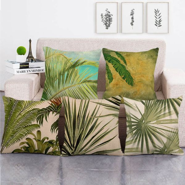 45cm*45cm oil painting tropical plant leaves throw cushion cover linen/cotton sofa pillow cover decorative pillow case
45cm*45cm oil painting tropical plant leaves throw cushion cover linen/cotton sofa pillow cover decorative pillow case