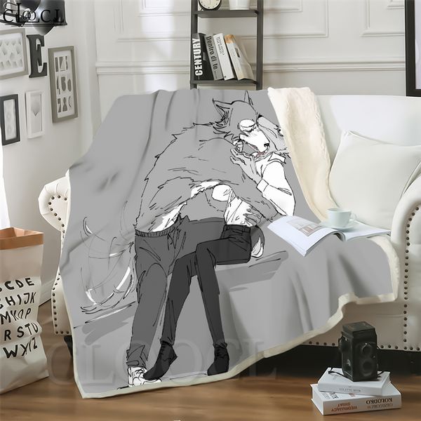 cloocl japan cartoon beastars animal 3d print street style air conditioning blanket sofa teens bedding throw blankets plush quilt
cloocl japan cartoon beastars animal 3d print street style air conditioning blanket sofa teens bedding throw blankets plush quilt