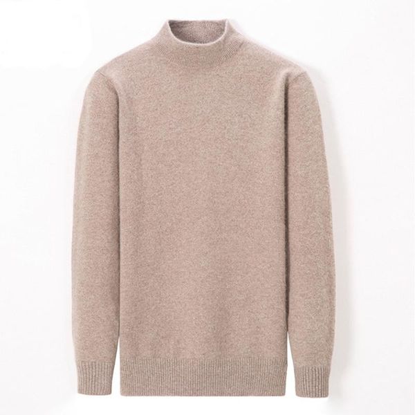 men's sweaters 2021 casual knitted sweater men half turtleneck long sleeve basic slim fit autumn soft mock neck pullover, White;black
men's sweaters 2021 casual knitted sweater men half turtleneck long sleeve basic slim fit autumn soft mock neck pullover, White;black
