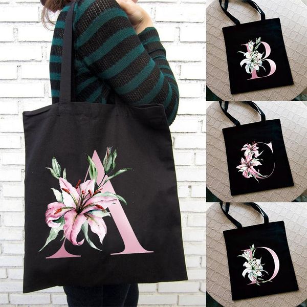storage bags letter print women shopping bag female canvas cloth shoulder eco casual handbag reusable foldable fashion totes sac
storage bags letter print women shopping bag female canvas cloth shoulder eco casual handbag reusable foldable fashion totes sac