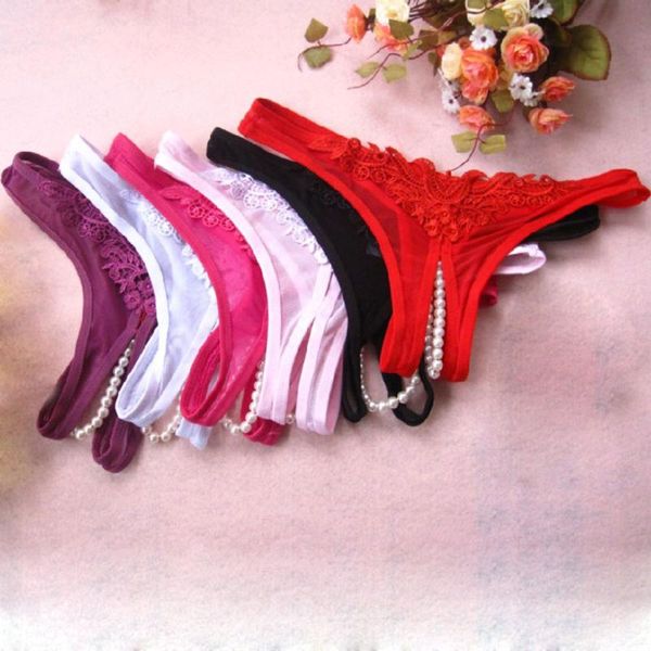 women's panties womens underwear seamless open lace crotch with pearl transparent tangas women lingerie g string thong, Black;pink
women's panties womens underwear seamless open lace crotch with pearl transparent tangas women lingerie g string thong, Black;pink