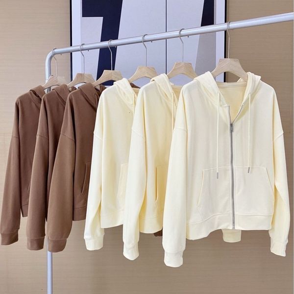 autumn 2021 spring women's sweater fashion zipper short long sve hooded sweater loose and versatile women's top, Black
autumn 2021 spring women's sweater fashion zipper short long sve hooded sweater loose and versatile women's top, Black