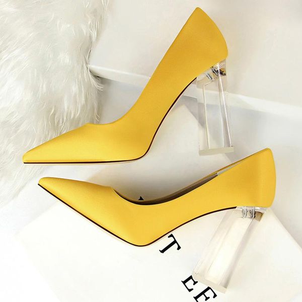 dress shoes 2021 plus size 43 women block 10cm high heels lady scarpins green satin clear pumps wedding yellow blue silk transparent, Black
dress shoes 2021 plus size 43 women block 10cm high heels lady scarpins green satin clear pumps wedding yellow blue silk transparent, Black