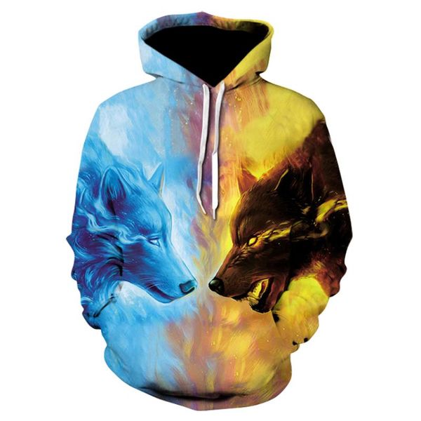 men's hoodies & sweatshirts 3d printed hoodie wolf creative designer fall/winter high-quality funny oversized, Black
men's hoodies & sweatshirts 3d printed hoodie wolf creative designer fall/winter high-quality funny oversized, Black