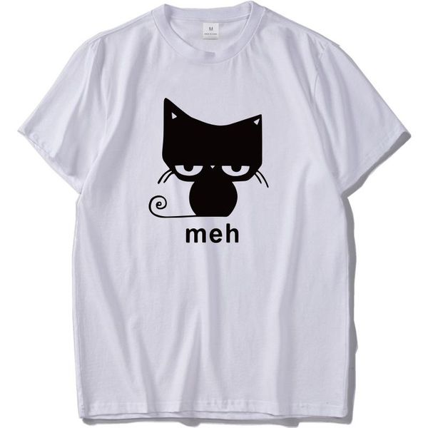 men's t-shirts eu size 100% cotton t shirt meh black cat don't care funny lovers, White;black
men's t-shirts eu size 100% cotton t shirt meh black cat don't care funny lovers, White;black