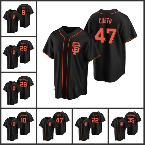 san francisco giants men evan longoria brandon belt jeff samardzija johnny cueto replica alternate women youth jersey, Black
san francisco giants men evan longoria brandon belt jeff samardzija johnny cueto replica alternate women youth jersey, Black