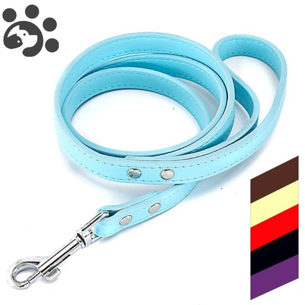 dog collars & leashes solid leather leash for puppy cats training walking dogs rope breakaway lead small medium large mp0063
dog collars & leashes solid leather leash for puppy cats training walking dogs rope breakaway lead small medium large mp0063