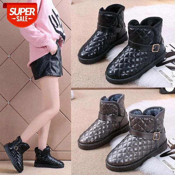 snow boots female students flat bottom and velvet warm autumn winter short leather cotton shoes #x94r, Black
snow boots female students flat bottom and velvet warm autumn winter short leather cotton shoes #x94r, Black