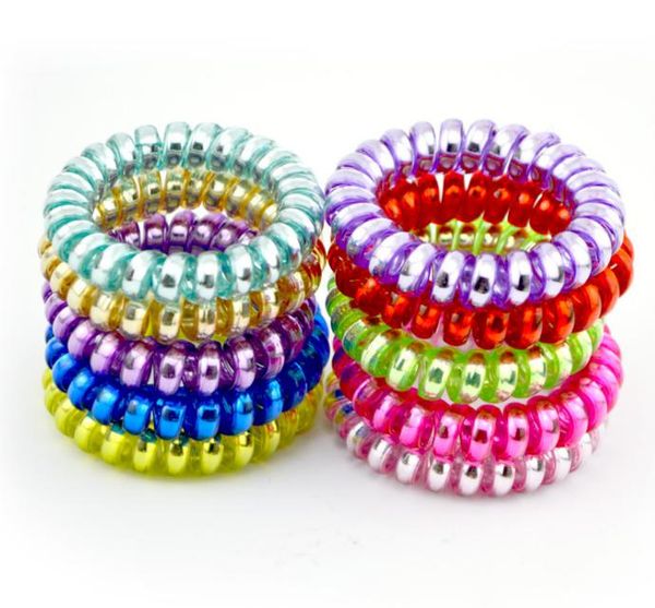 2021 new magic lan symphony ab bright silver phone coil plastic spring hair ring telephone line hair circle manufacturer wholesale, Pink
2021 new magic lan symphony ab bright silver phone coil plastic spring hair ring telephone line hair circle manufacturer wholesale, Pink