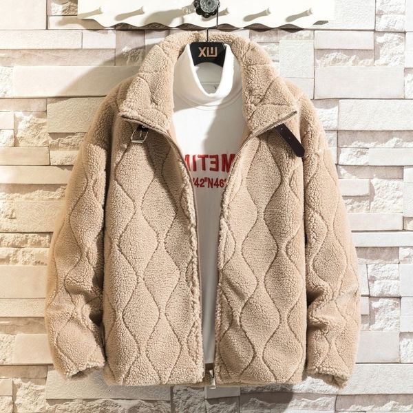 2021 new winter lamb fur men's warm fashion casual thick jacket men parka streetwear loose short coat mens clothes m-3xl 0289, Black
2021 new winter lamb fur men's warm fashion casual thick jacket men parka streetwear loose short coat mens clothes m-3xl 0289, Black