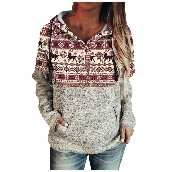 women's hoodies & sweatshirts fashion christmas print long sleeve pullover harajuku women drawstring hoodie loose o-neck female con ca, Black
women's hoodies & sweatshirts fashion christmas print long sleeve pullover harajuku women drawstring hoodie loose o-neck female con ca, Black