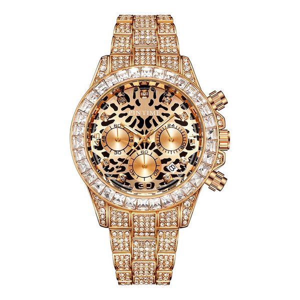 wristwatches pintime mens business watch fashion rose gold quartz watches for men large face leopard dial wristwatch with date, Slivery;brown
wristwatches pintime mens business watch fashion rose gold quartz watches for men large face leopard dial wristwatch with date, Slivery;brown