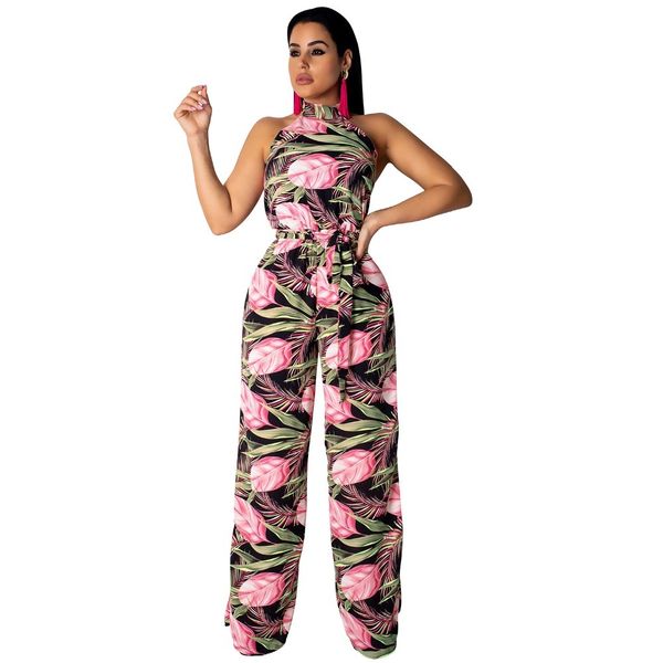 2021 new women pink leaf print sleeveless straight long pants suit beach vintage 2pcs set outfit bohemian tracksuit overall 4er2, White
2021 new women pink leaf print sleeveless straight long pants suit beach vintage 2pcs set outfit bohemian tracksuit overall 4er2, White